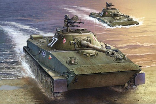 Trumpeter 00382 Char amphibie polonais PT-76B (1/35)