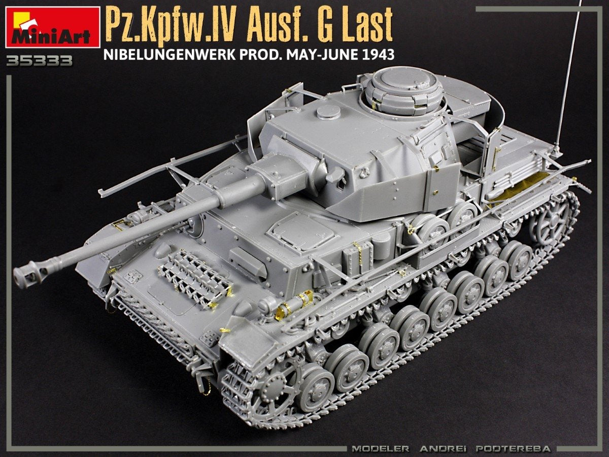MiniArt 35333 Pz.Kpfw.IV Ausf. G Last/Ausf. H Early. NIBELUNGENWERK PROD. MAY-JUNE 1943. 2 IN 1 INTERIOR KIT 1/35 – Bild 2