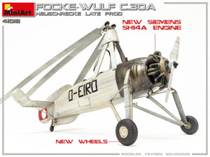 MiniArt 41018 FOCKE-WULF FW C.30A HEUSCHRECKE. LATE PROD 1/35 – Bild 6