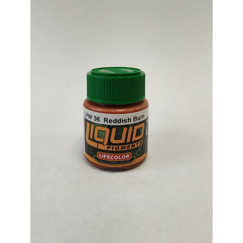 Pigments liquides Lifecolor LPW36 Rouge brûlure 22 ml