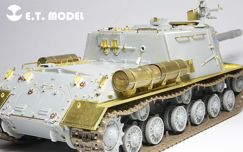 E.T. Model E35-018 WWII Soviet JSU-152/JSU-122 Basic (For DRAGON Kit) 1/35 – immagine 5
