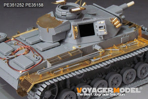 Voyager Model PE351252 WWII German Pz.KPfw.III Ausf.N early version upgrade set basic For TAKOM 8011 1/35 – immagine 9