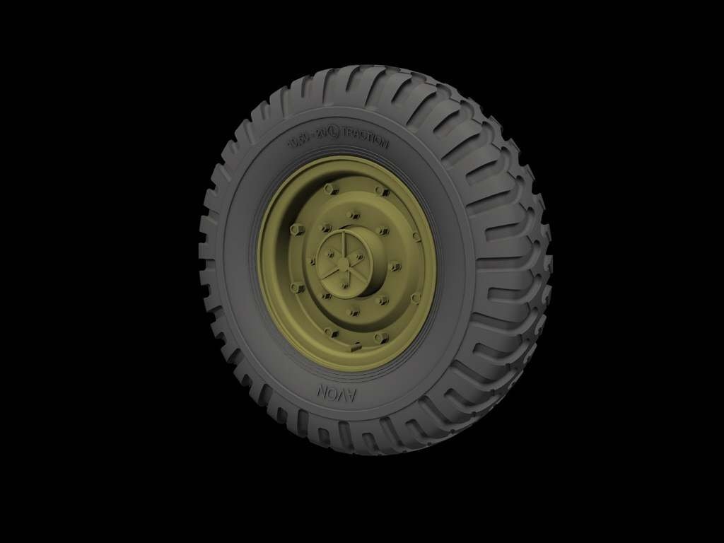 Roues de route Panzer Art RE35-605 Chevrolet C60 (AVON) 1/35 – image 2