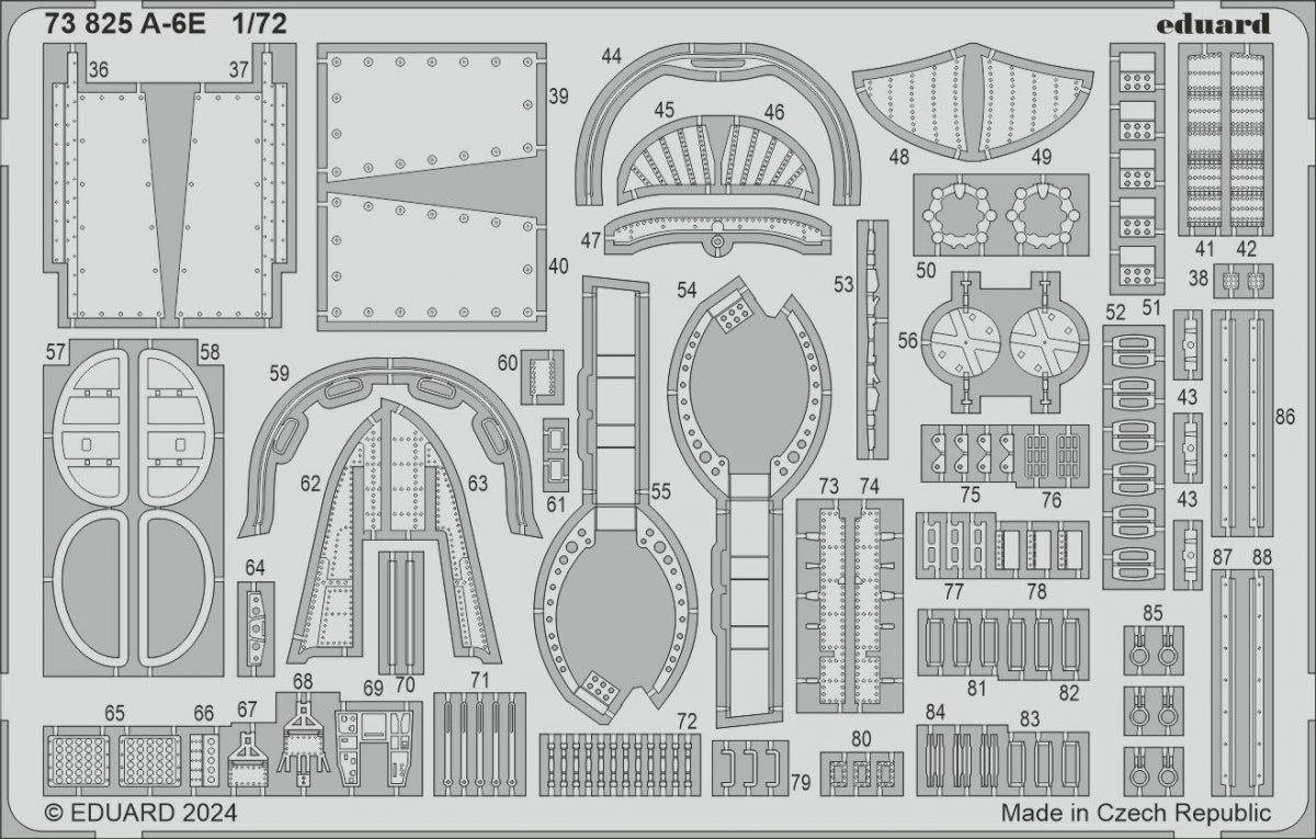Eduard BIG72182 A-6E TRUMPETER 1/72 – zdjęcie 4