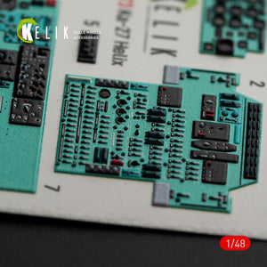 KELIK K48073 Ka-27 Helix interior 3D decals for HobbyBoss kit 1/48 – immagine 4