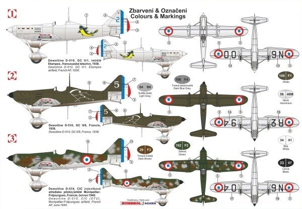 Kovozavody Prostejov KPM0179 DEWOITINE D.510 1/72 – image 2