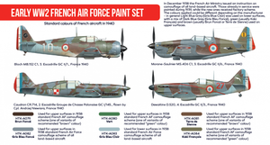 Hataka HTK-AS16 Early WW2 French Air Force paint set (6x17ml) – immagine 2