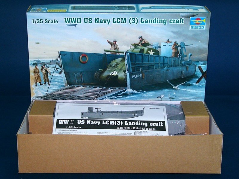 Trumpeter 00347 WWII US Navy LCM (3) Landing 1/35 – imagen 2