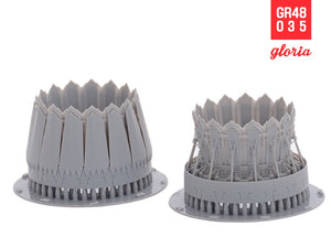 Buse d&amp;#39;échappement Gloria GR48035 F-35A TAMIYA 1/48 – image 5