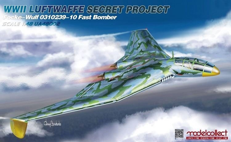 Modelcollect UA48002 WWII LUFTWAFFE Focke-Wulf 1000 Fast Bomber 1/48 – zdjęcie 2