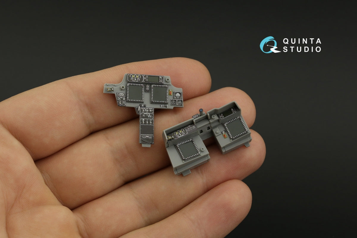 Quinta Studio QDS-35073 AH-64D/E 3D-Printed &amp;amp; coloured Interior on decal paper (Meng) (small version) 1/35 – Bild 12