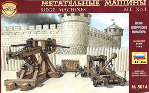 Zvezda 8014 Kit de machines de siège n°1 1/72