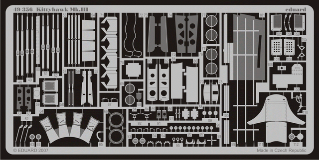 Kittyhawk Mk. III 1/48 d&amp;#39;Eduard 49356 (Hasegawa) – image 2