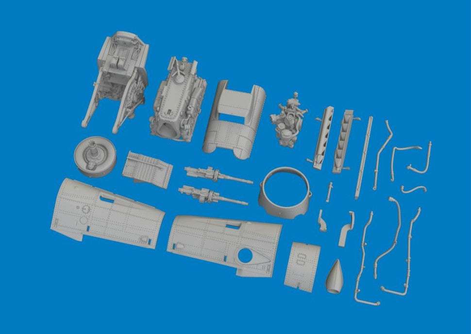 Eduard 672399 Bf 109G-10 WNF Engine EDUARD 1/72 – immagine 4