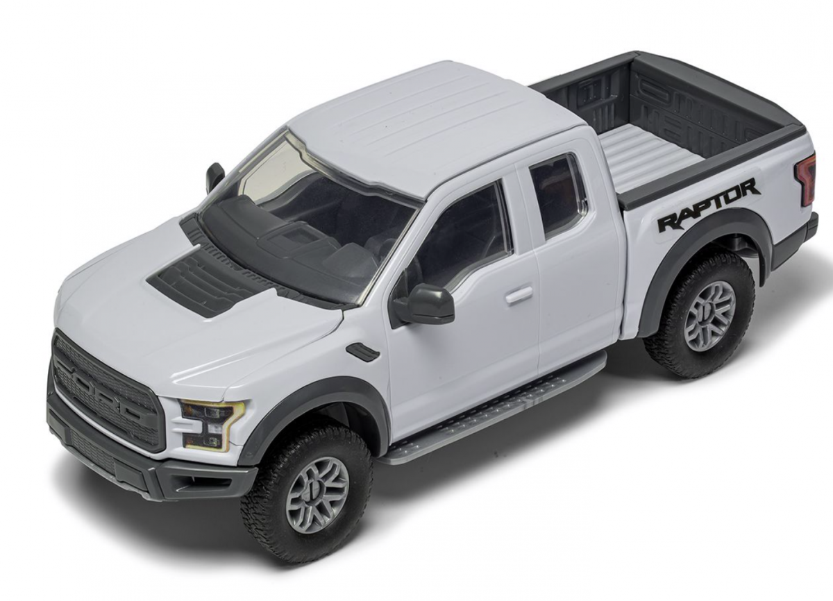 Airfix 6053 QUICKBUILD Ford F-150 Raptor - Gray – image 2