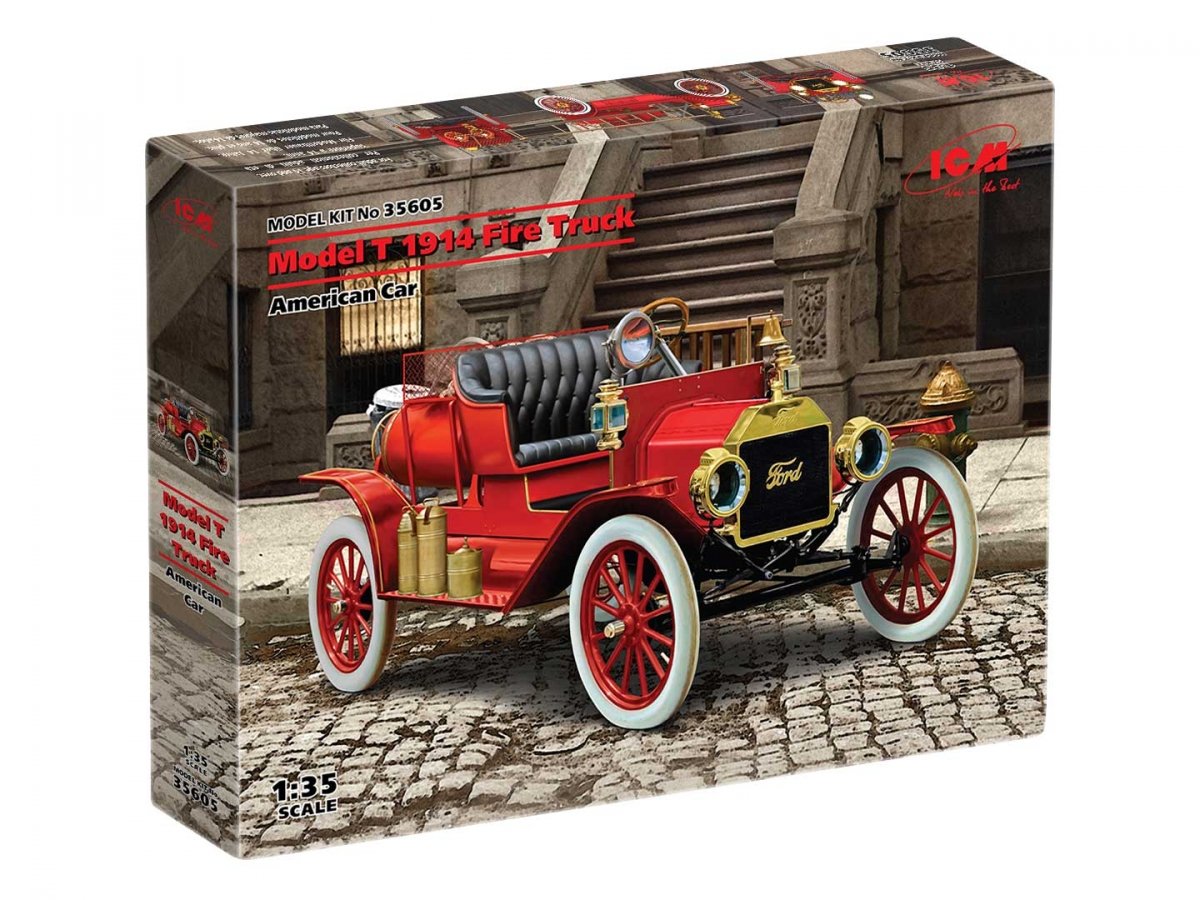 ICM 35605 Model T 1914 Fire Truck 1/35 – Bild 2