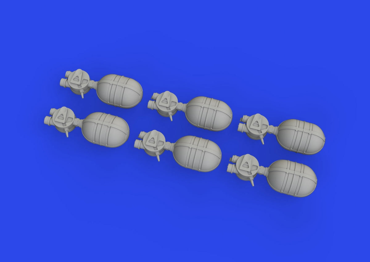 Eduard 632199 WWII USAAF oxygen cylinder A-4 PRINT 1/32 – immagine 2