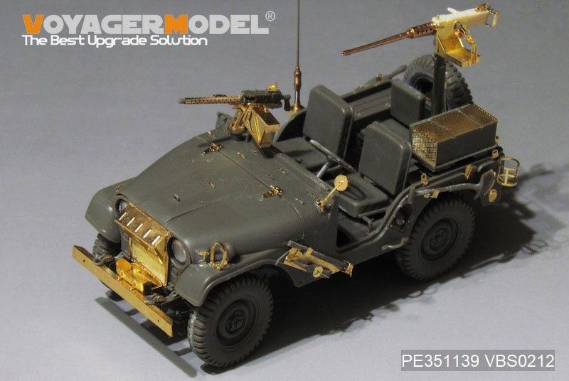 Voyager Model PE351139 IDF 1/4 TON 4X4 M38A1/CJ-6 SIYUR upgrade set（For AF35S94 AF35S99） 1/35 – Bild 3