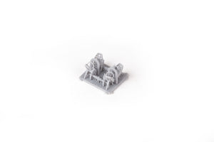 Eduard 648874 Bf 109E rudder pedals late PRINT 1/48 – immagine 3