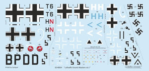 Exito ED48004 DECALS Luftwaffe Ground Attackers vol.1 - Ju 87 D-3, Hs 129, Fw 190F-8 1/48 – imagen 2