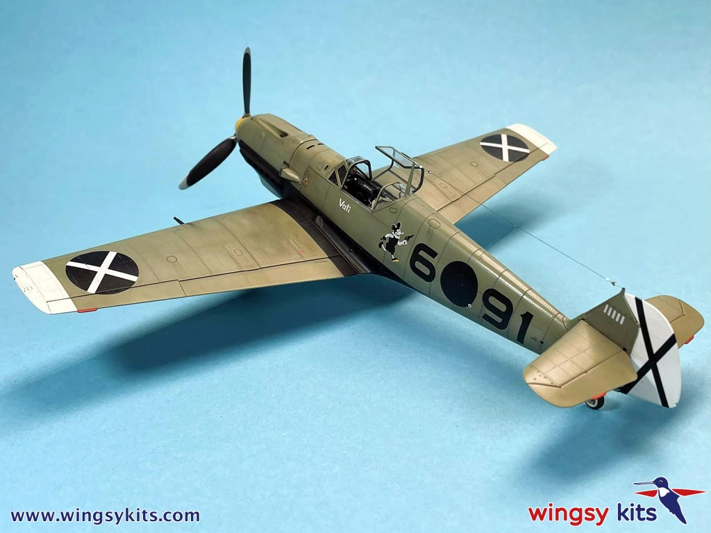 Wingsy Kits D5-09 MESSERSCHMITT Bf 109 E-1 and E-3 Legion Condor 1/48 – immagine 4