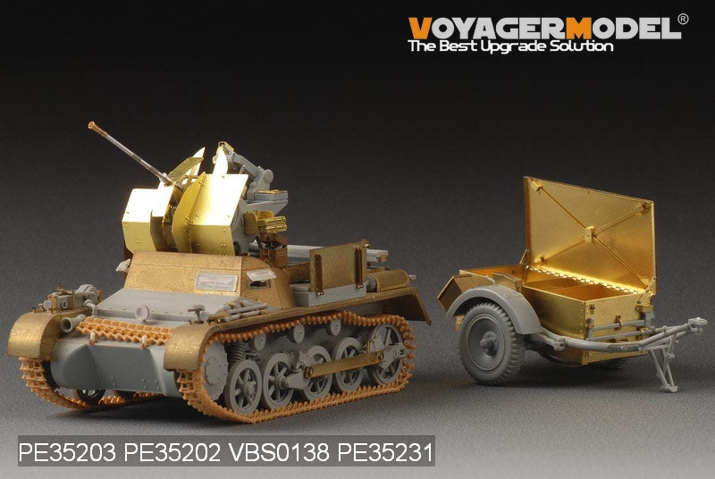 Voyager Model PE35203 FLAK Panzer I Ausf A For DRAGON 6220 1/35 – immagine 7