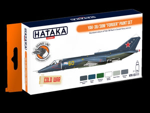 Hataka HTK-CS111 Yak-38/38M &amp;quot;Forger&amp;quot; paint set (6x17ml) – imagen 3