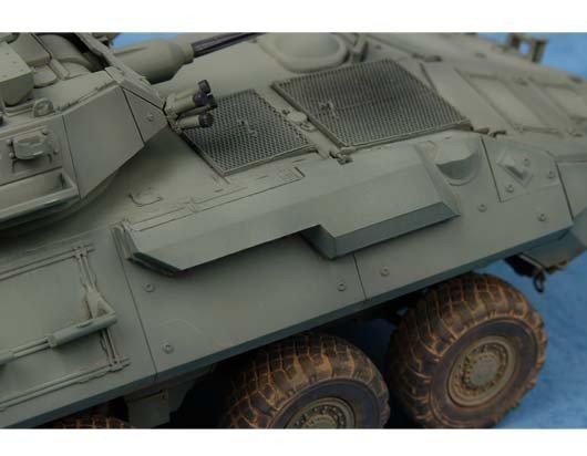 Trumpeter 01521 LAV-A2 8x8 wheeled armoured vehicle 1/35 – Bild 4