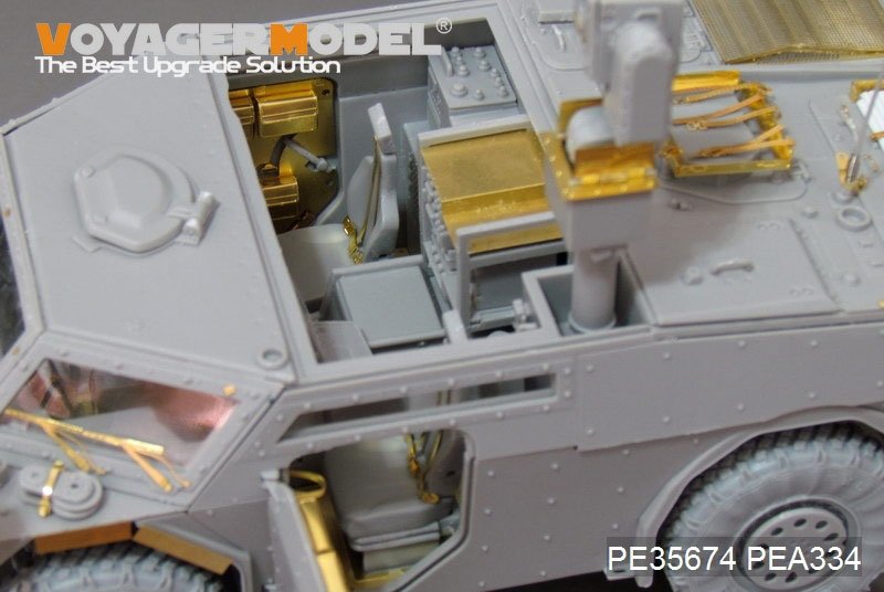 Voyager Model PE35674 Morden German Fennek LGS-Dutch Version (For TRUMPETER 05533) 1/35 – immagine 3