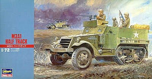 Hasegawa MT06 US M3A1 Half Track Transport de troupes (1/72)