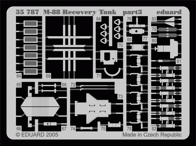 Eduard 35787 M-88 Recovery Tank AFV Club – immagine 3