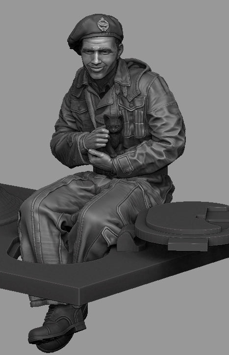 Panzer Art FI35-214 British Sherman tank loader Pixie suit 1/35 – Bild 2
