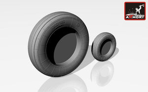 Armory Models AW48015 Mikoyan MiG-25 Foxbat wheels 1/48 – immagine 3