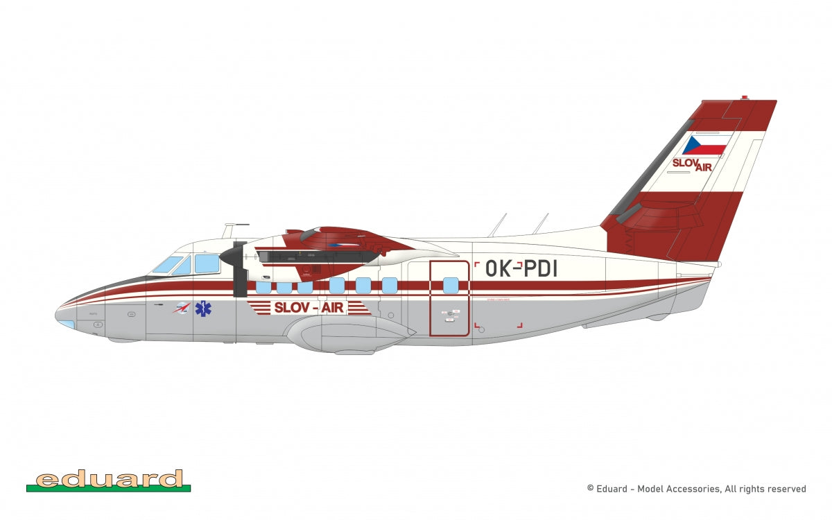Eduard 2148 L-410UVP TURBOLET 1/72 – immagine 11