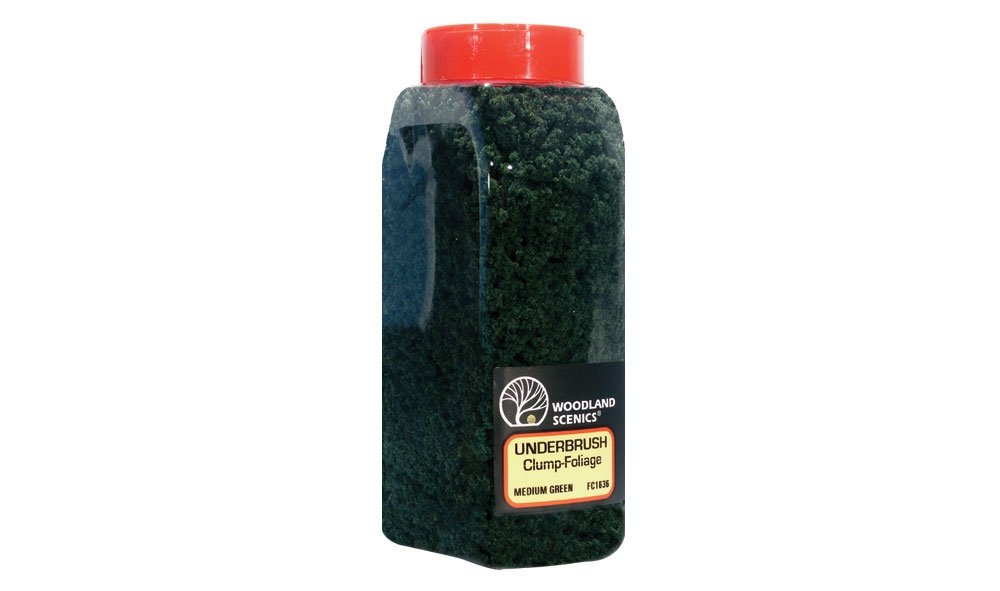 Woodland Scenics WFC1636 Medium Green Underbrush 1L – Bild 2