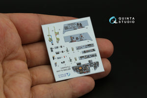 Quinta Studio QD72088 Su-24M 3D-Printed &amp;amp; coloured Interior on decal paper (Trumpeter) 1/72 – immagine 6