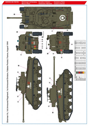 Hobby 2000 35008 Sherman Vc &amp;#39;Firefly&amp;#39; Polish 1st Armoured Division ( Rye Field Models + Cartograf )1/35 – Bild 2