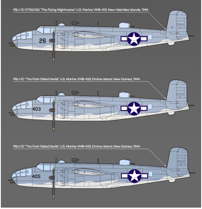 Maquette Academy 12334 USMC PBJ-1D B-25 Mitchell 1/48 – image 6