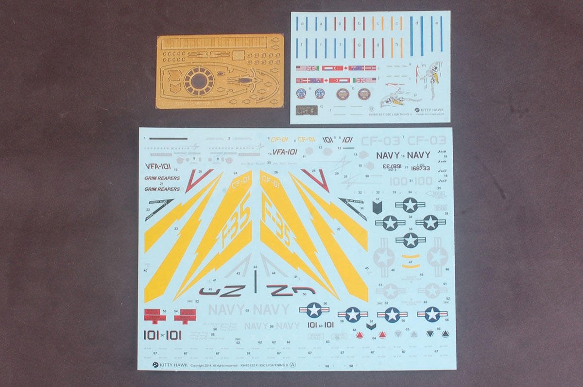 Kitty Hawk 80132 F-35C Lighting II 1/48 – immagine 3