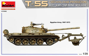 MiniArt 37092 T-55 CZECHOSLOVAK PRODUCTION with KMT-5M MINE ROLLER 1/35 – immagine 3