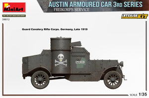 MiniArt 39012 AUSTIN ARMOURED CAR 3rd SERIES: FREIKORPS SERVICE. INTERIOR KIT 1/35 – Bild 6