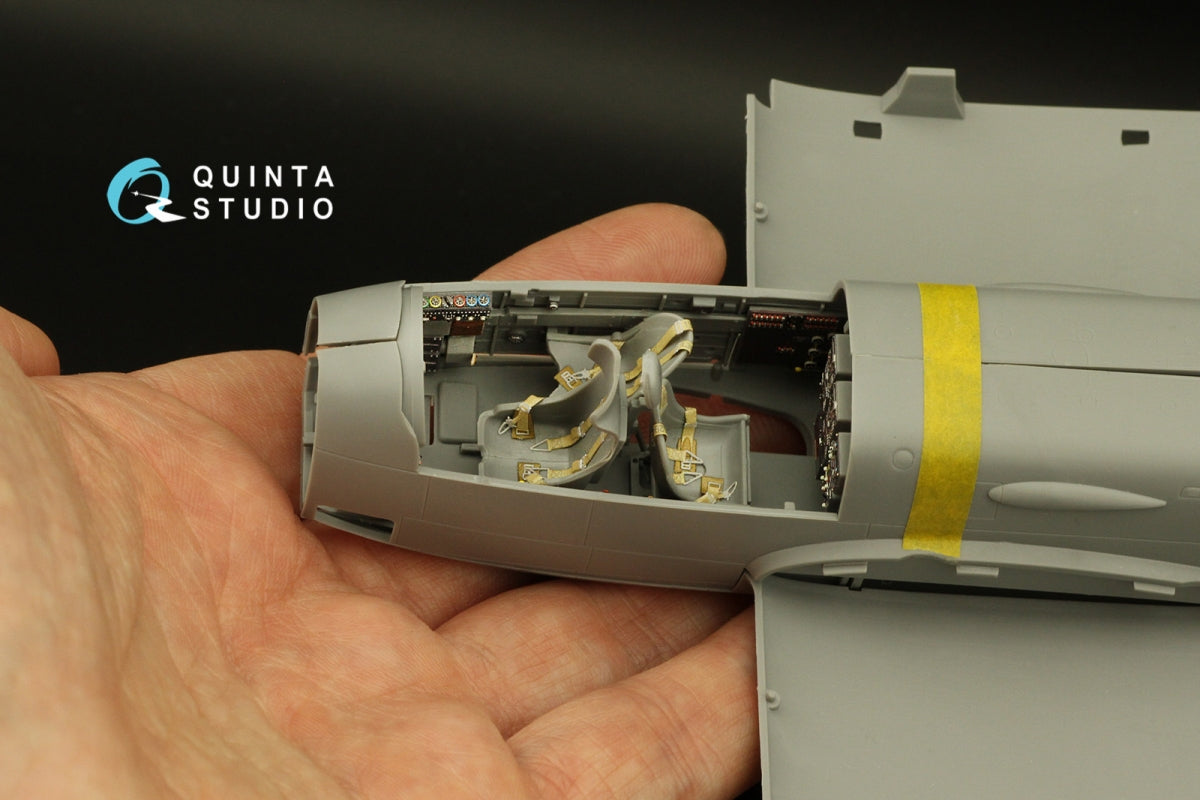 Quinta Studio QD48366 Ju 88A-4 3D-Printed &amp;amp; coloured Interior on decal paper (ICM) 1/48 – zdjęcie 7