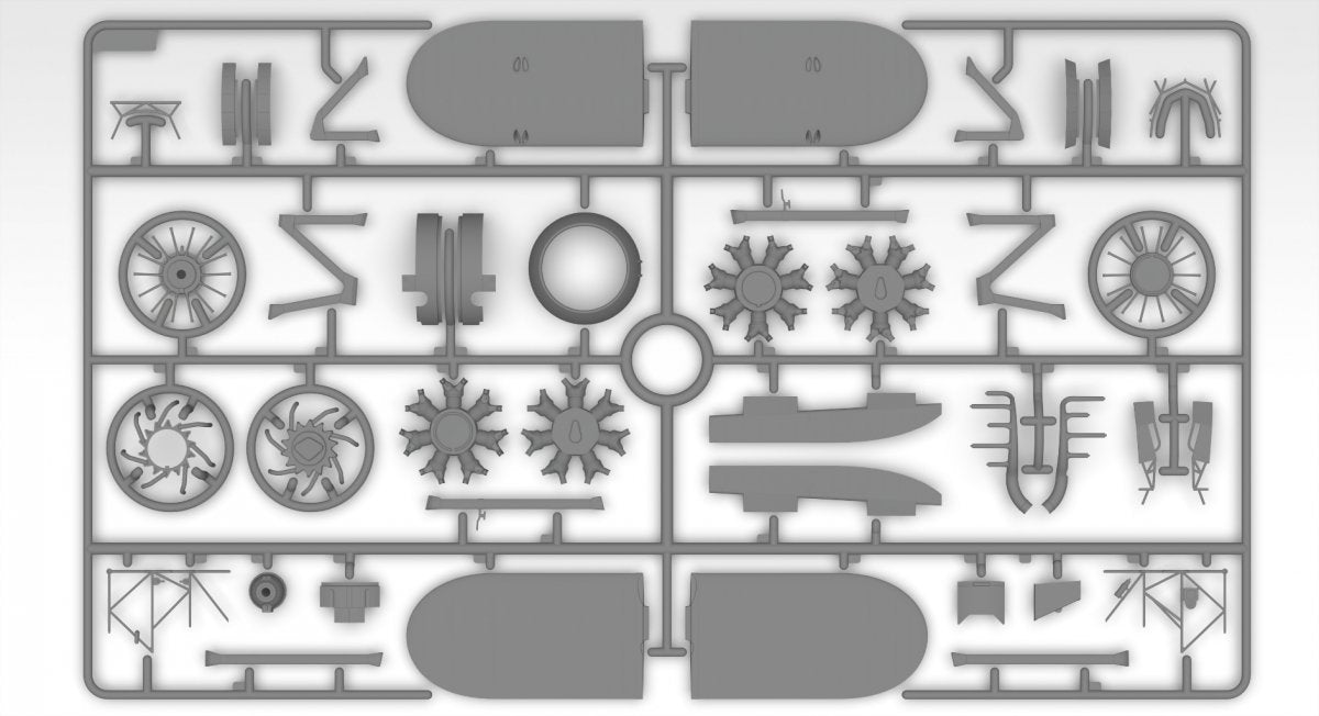 ICM 32020 Fiat CR.42 Falco WWII Italian Fighter 1/32 – Bild 6