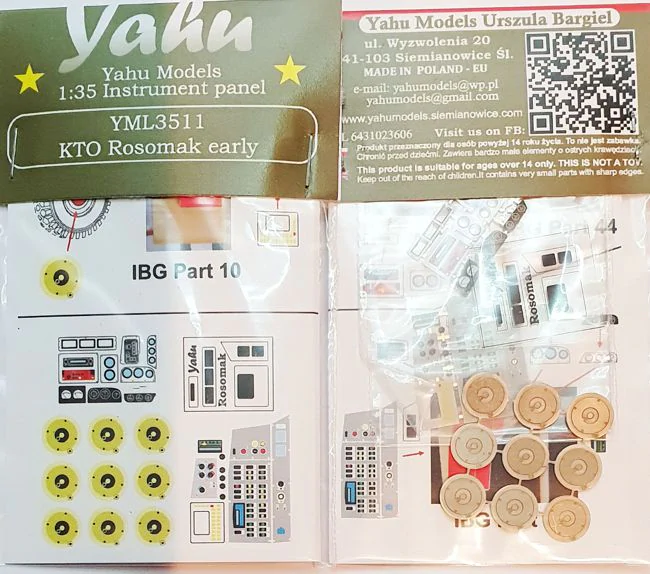 Yahu YML3511 KTO Rosomak early for IBG 1/35