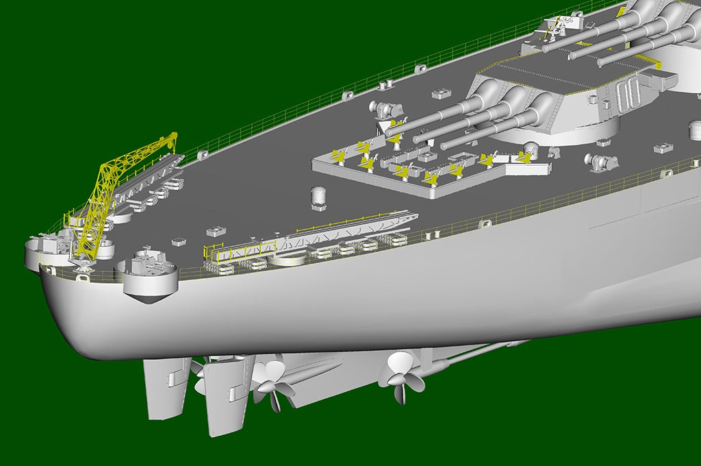 Trumpeter 05373 USS Ohio BB-68 1/350 – Bild 7