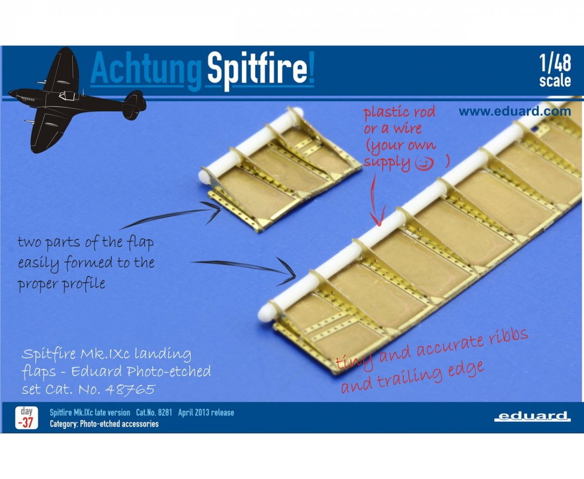 Eduard SIN64809 SPITFIRE Mk. IX ADVANCED 1/48 (Eduard) – immagine 21