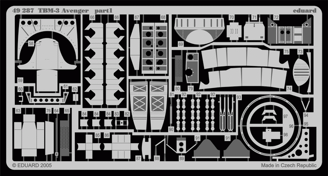 Eduard 49287 TBM-3 1/48 ACCURATE MINIATURES