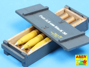 Aber 16014 8,8 cm Tiger I high-explosive Ammo with box 1/16 – zdjęcie 4