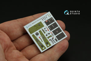 Quinta Studio QD32145 P-51D Mustang 3D-Printed &amp;amp; coloured Interior on decal paper (Zoukei-Mura SWS) 1/32 – immagine 7