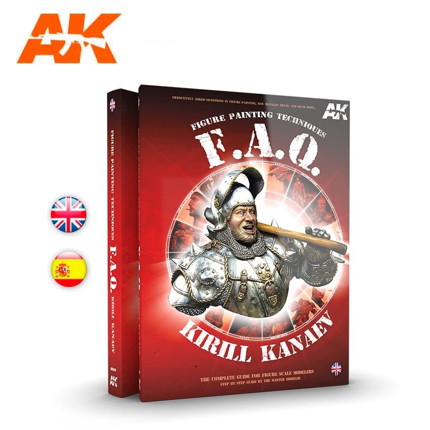 FAQ sur les figurines AK630 d'AK Interactive – Techniques de peinture de figurines (EN/ES)